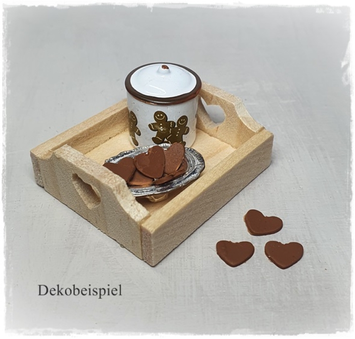 10 Chocolate Hearts